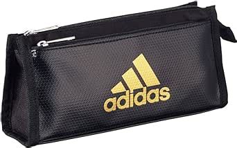 三菱鉛筆 Adidas AI04 Enamel and Cloth Double Pocket Pencil Case.